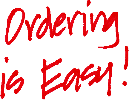 ordering is easy